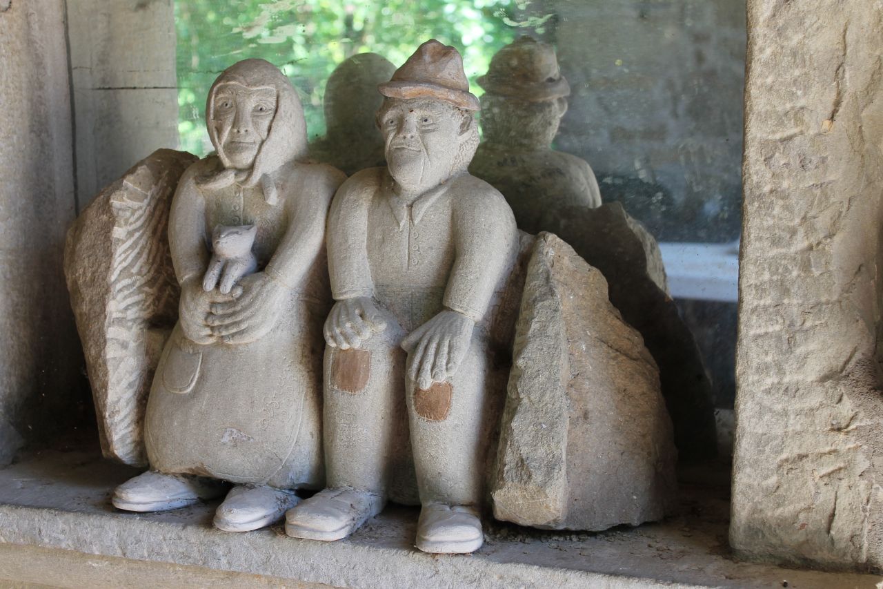 Alberto Bruni, scultore naif, Castiglion Fiorentino (AR)