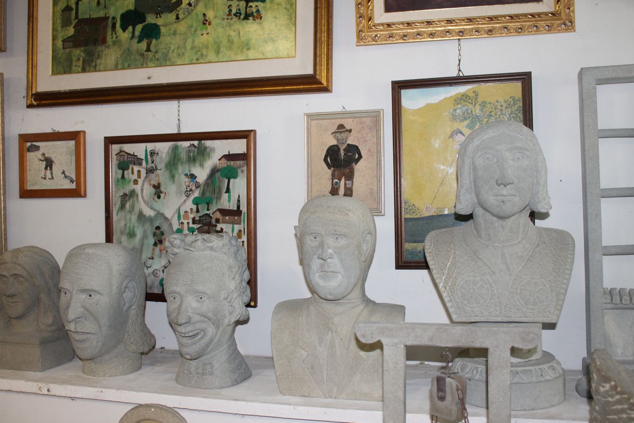 Alberto Bruni, scultore naif, Castiglion Fiorentino (AR)