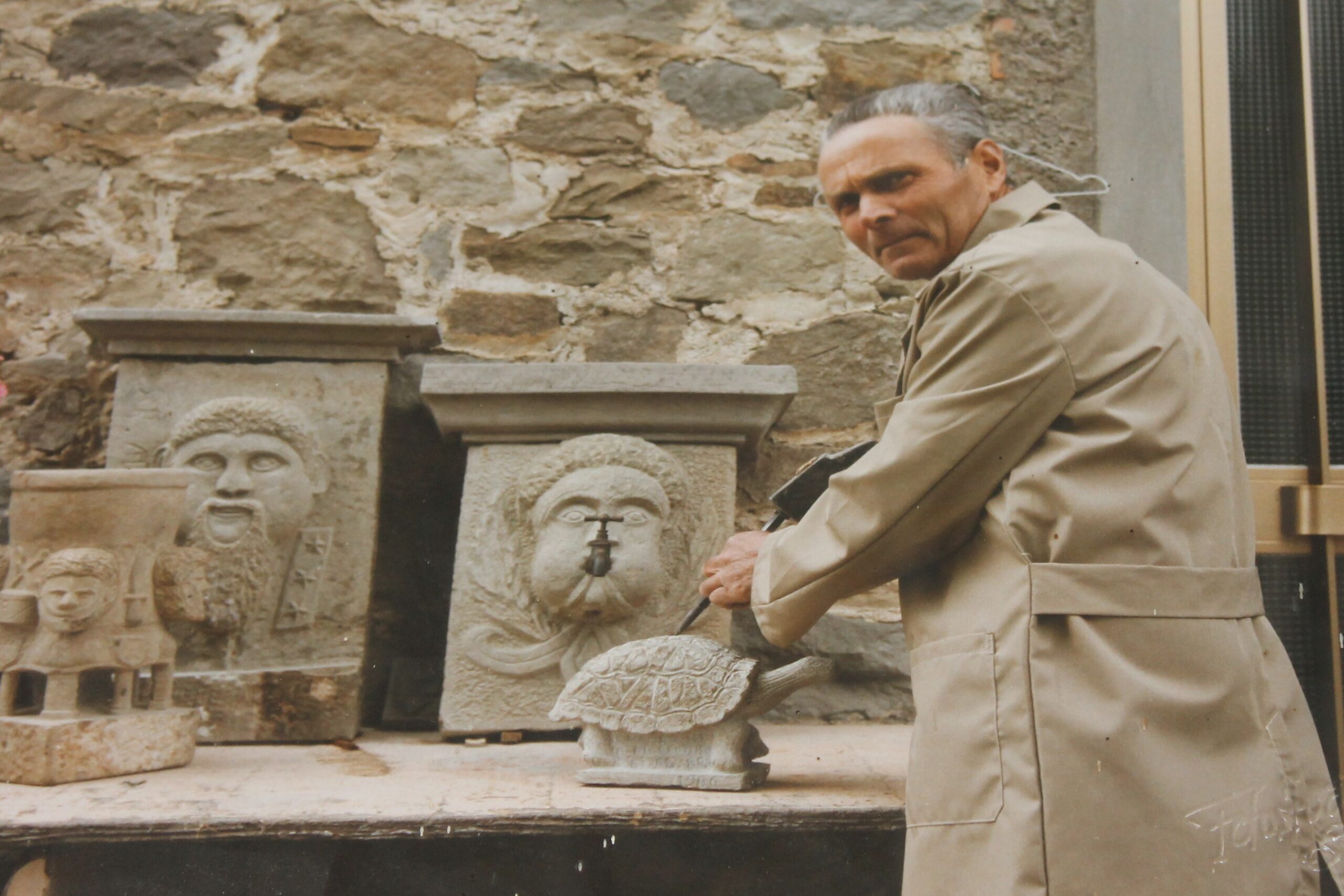 Alberto Bruni, scultore naif, Castiglion Fiorentino (AR)
