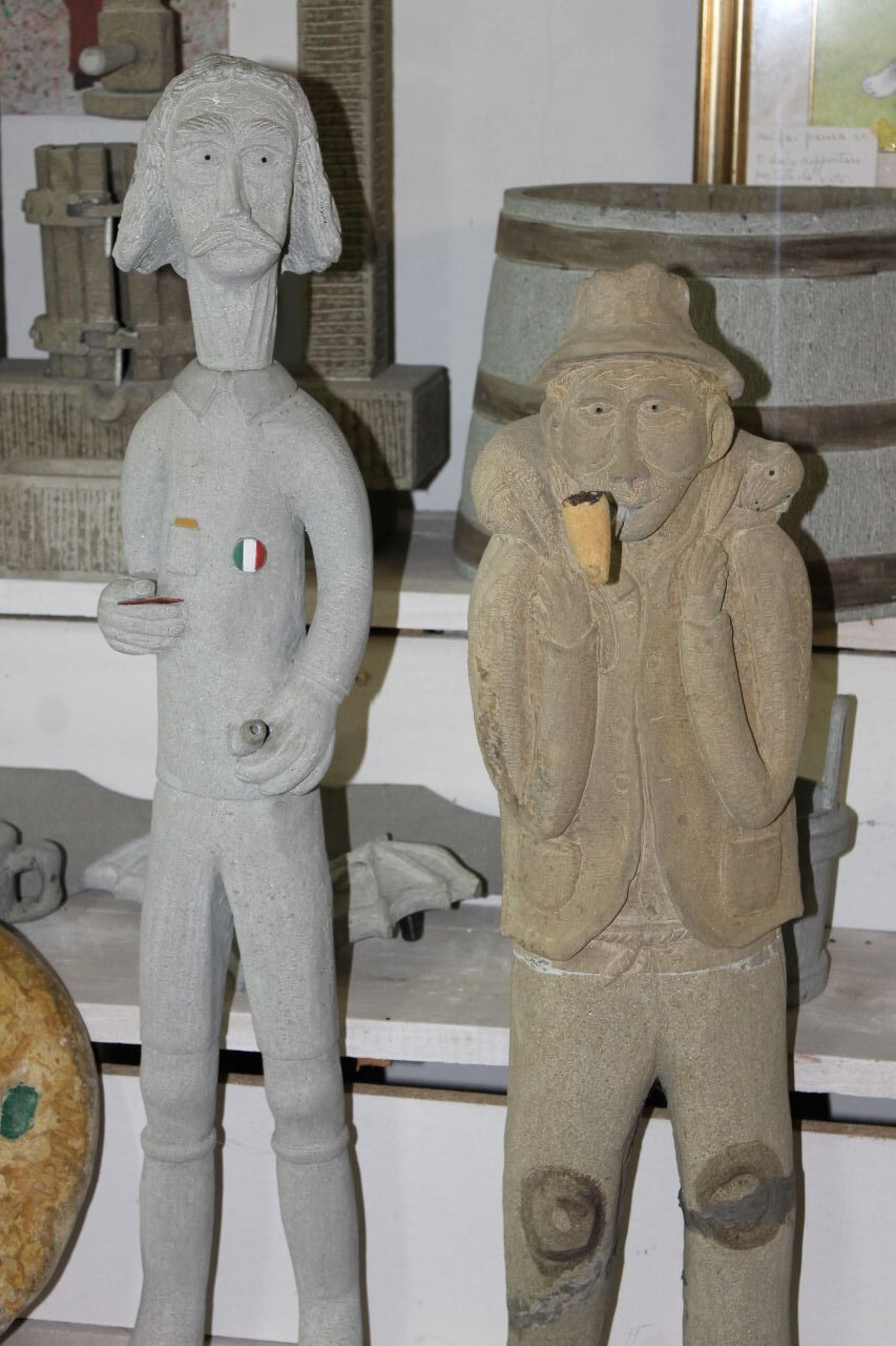 Alberto Bruni, scultore naif, Castiglion Fiorentino (AR)